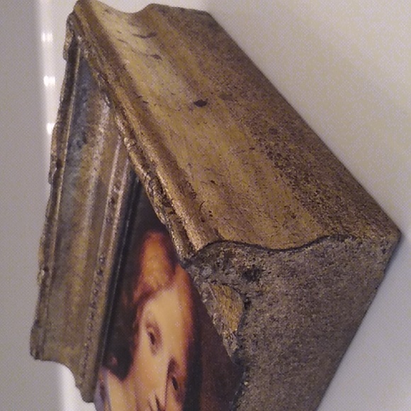 SAPPHIRE *Signed, Atlantis Tile, like Sid Dickens. *Rare & Retired wall art - Picture 6 of 9